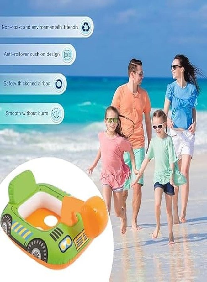 SOLDTRUE Buldozer Cruiser for Babies Enjoyable Swim Tube, Kids Inflatable Swim Pool Water Float Ring Tube, Babies Enjoyable Tube 1pc,(33” (84 cm) x 23” (58 cm) - Image 3